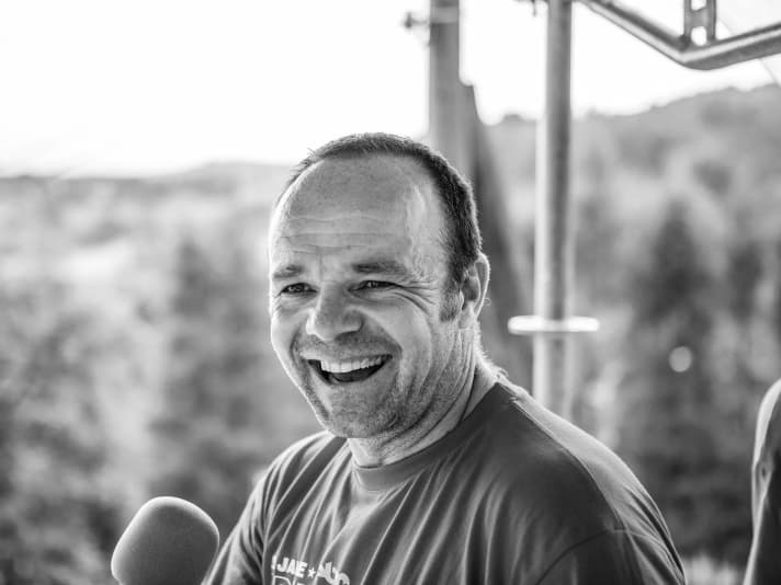 Albrecht Dietze, organises the Erzgbirgs-Bike-Marathon 