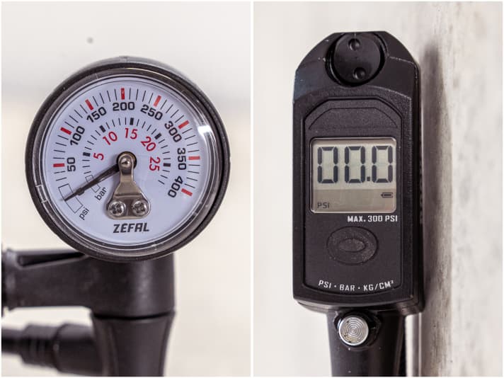Digital or analogue? If you really want to know exactly, you should go for the digital display