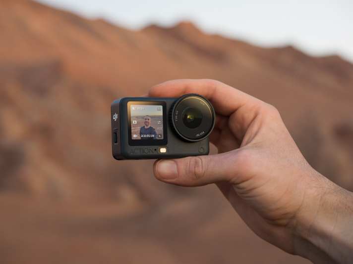DJI présente l'Osmo Action 6, la première action-cam à diaphragme variable.
