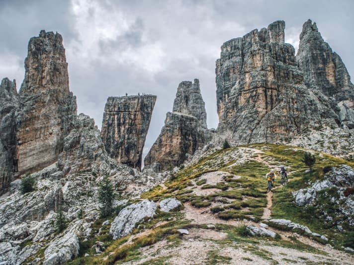 Cortina d'Ampezzo: die Sella-Gruppe