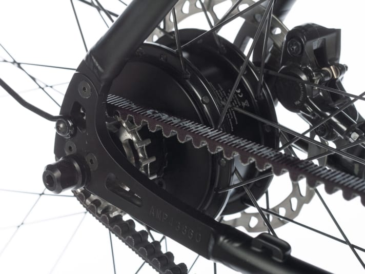 Consistent lightweight construction: Gates belt and economical dropout on the Ampler Curt