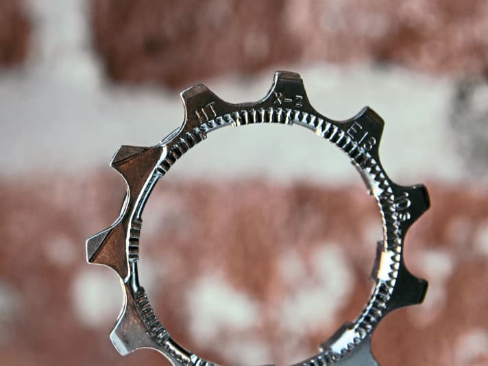 Sprocket replacement: If the teeth of a sprocket look like the fin of a shark, it's time to change it.