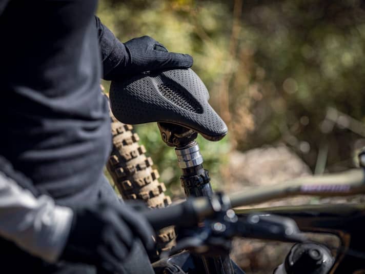 The S-Works Power Mirror, with its 3D-printed structure, is the latest in Specialized's ergonomic research.