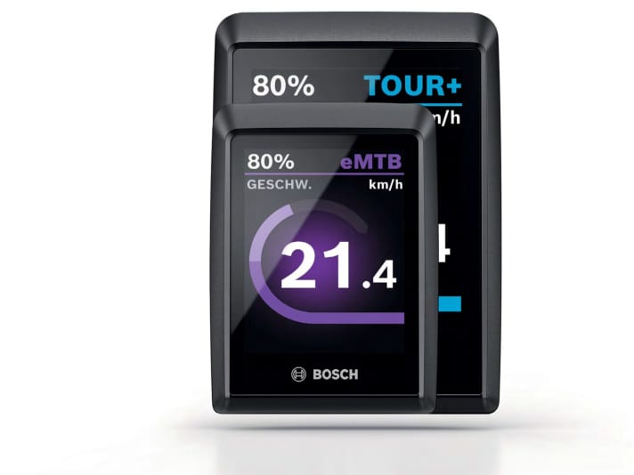 The new Kiox 500 display is 40 per cent larger than the familiar Kiox 300 and can also send acoustic signals, e.g. for turn-by-turn directions during navigation.