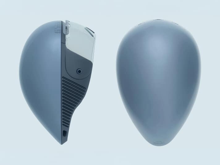 The Kunee is the pure time trial and triathlon helmet from Fizik.