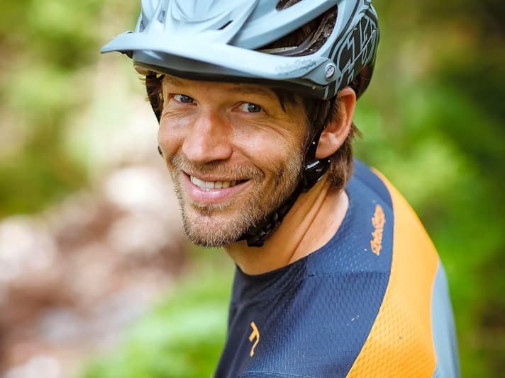 EMTB Testleiter Florentin Vesenbeckh.