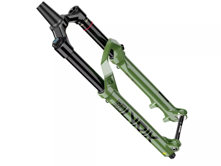 All new: Rockshox suspension fork Lyrik