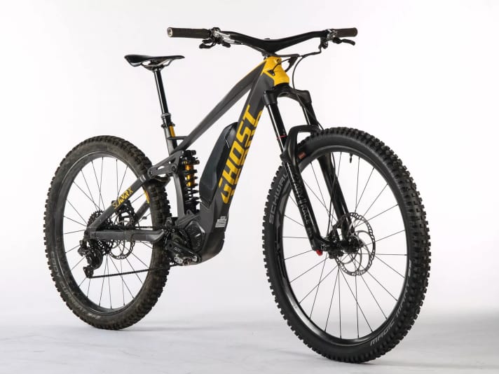 From 21.4 to 19.7 kilograms - the Ghost Hybride SL AMR X is well positioned