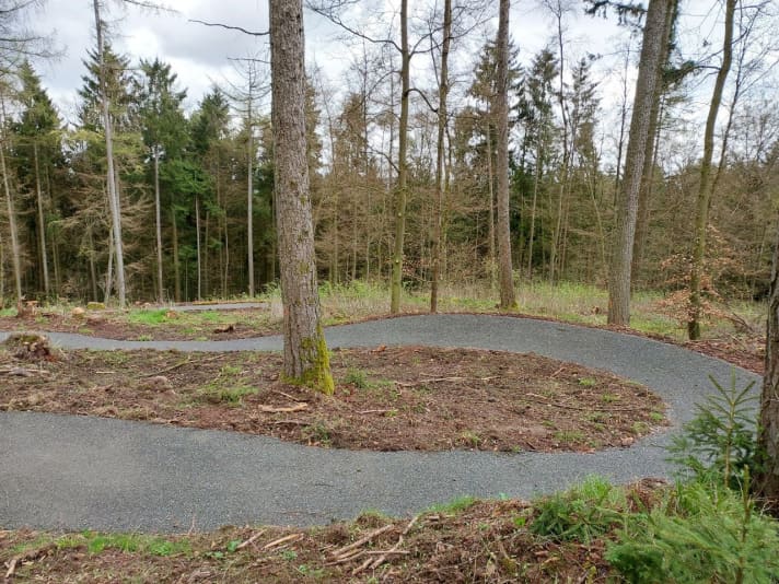 Die neu gebauten Green Trails sollen Bikern aller Könnensstufen Spaß machen. Gepflegten Flow-Strecken kommen deshalb eine Schlüsselrolle zu.