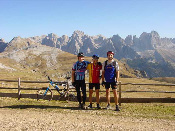 Die ersten bikenden Gäste tröpfelten in den 90er-Jahren noch eher zögerlich ins Eggental.