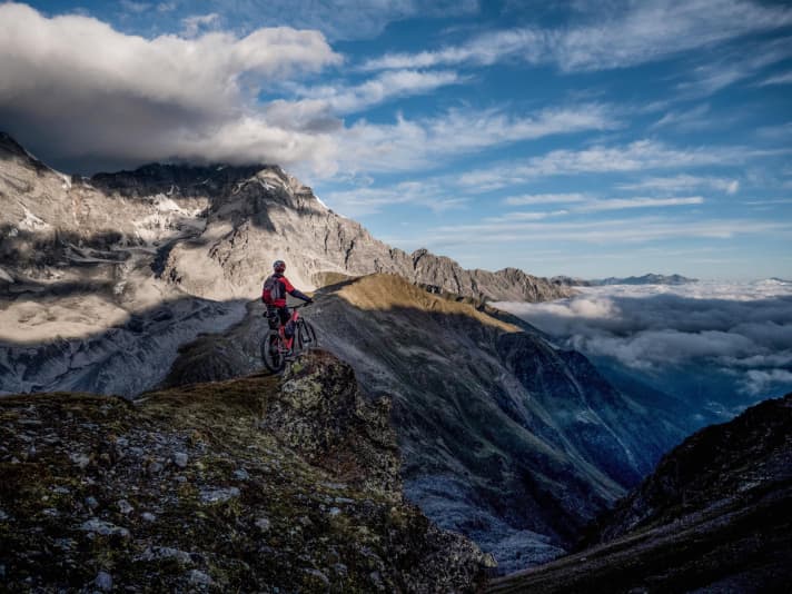 Goldgrube für episch lange Big-Mountain-Touren: das Vinschgau