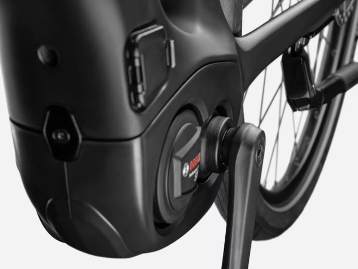 Der Bosch Performance Line SX Motor liefert 60 Nm Drehmoment und bis zu 600 W Spitzenleistung.