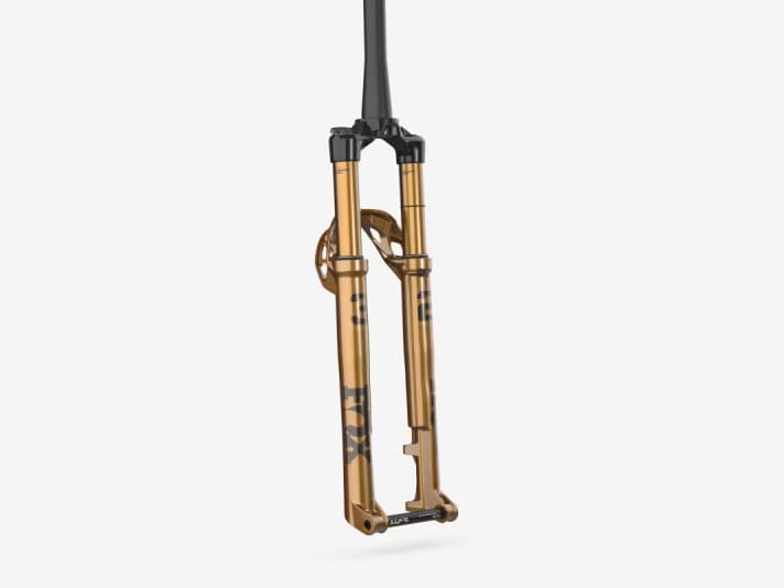 Soon to be in the hands of Cosmic Sports specialists: MTB forks from Fox (pictured) and Marzocchi.