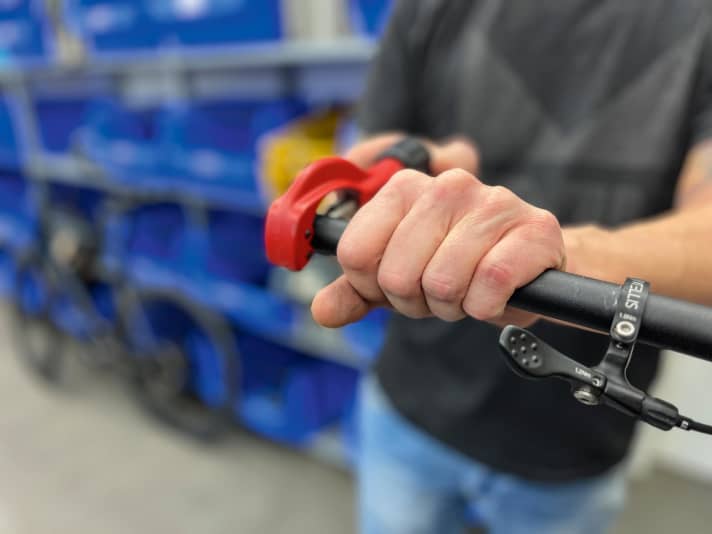 1 Shorten handlebars