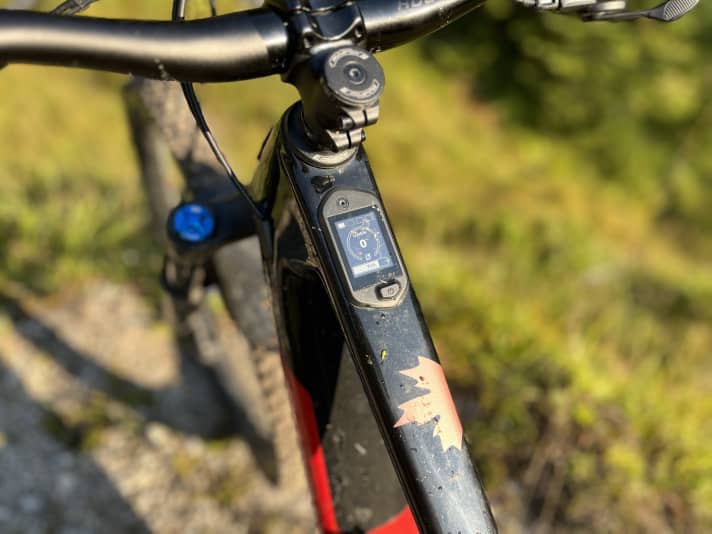 Control centre: The speedometer provides all the data the rider needs. There are four modes to choose from. Everything can be customised.