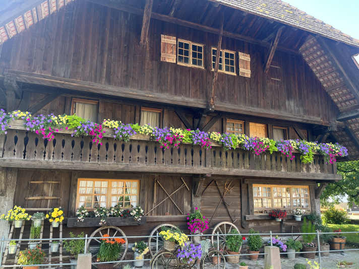 So Klischee. So schön. So Schwarzwald. Hof in Wittelbach.