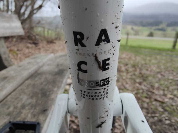 Die erste Tour um Murnau war sehr feucht.