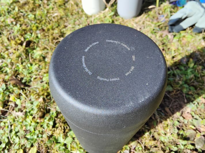 The rough structure of the Purist containers feels good in the hand, does not slip and appears to be quite durable at first glance.