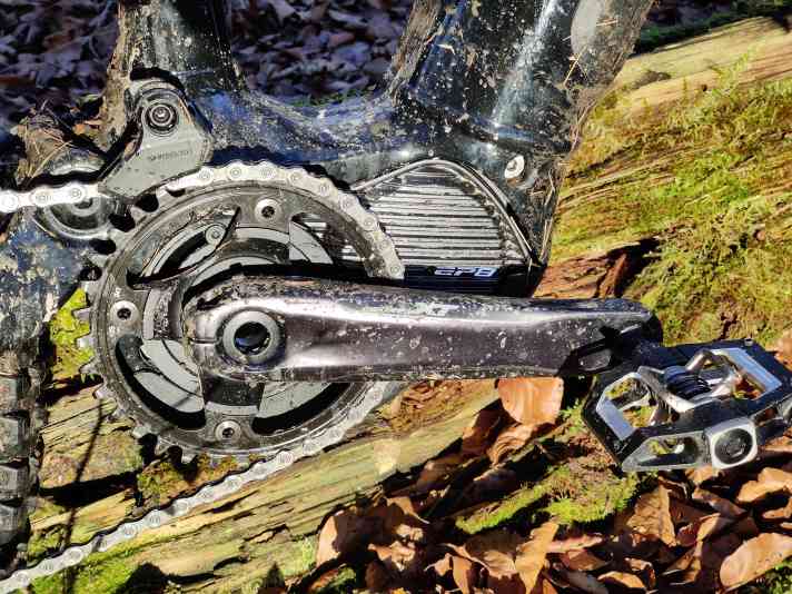 Shimanos EP8(01) Motor läuft in diesem Rad sehr leise und klappert dem ersten Eindruck nach kaum.