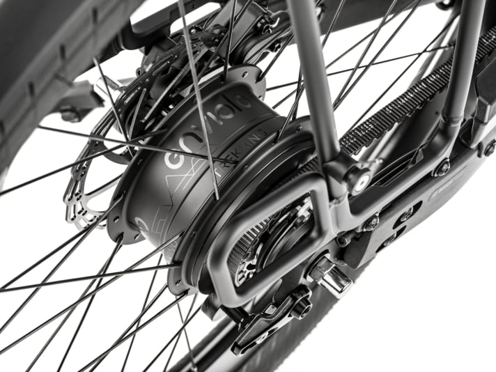 The Enviolo hub in combination with Gates belts stands for smooth running characteristics and low maintenance.