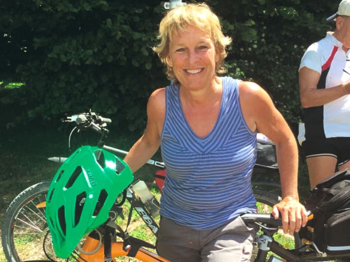 Dr. Katharina Klein, Fachärztin für Allgemeinmedizin und  leidenschaftliche Radfahrerin