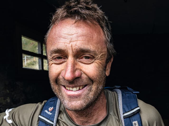 Begleiter Mario aus Sent im Engadin entpuppte sich auf der Tour als Superman mit Superstammbaum.