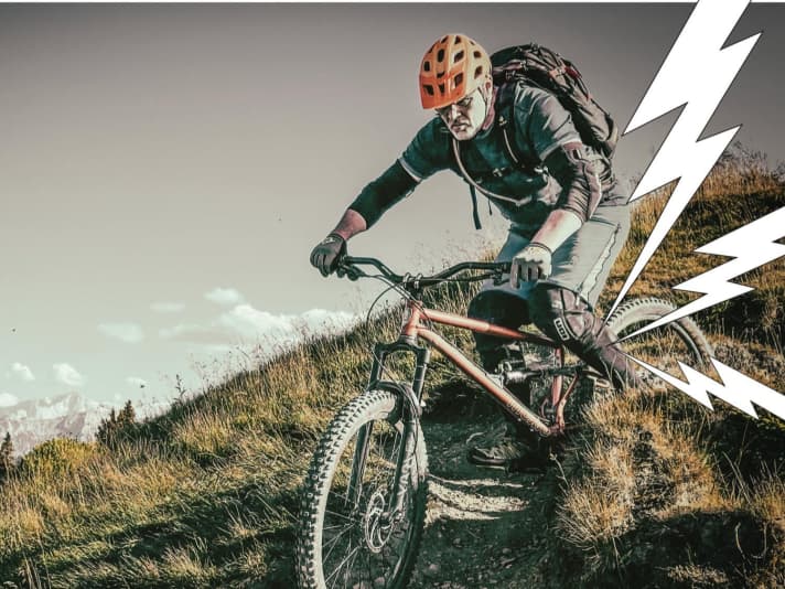 Michael Zenk hatte schon immer Probleme mit Krämpfen, nachts und während der Tour.