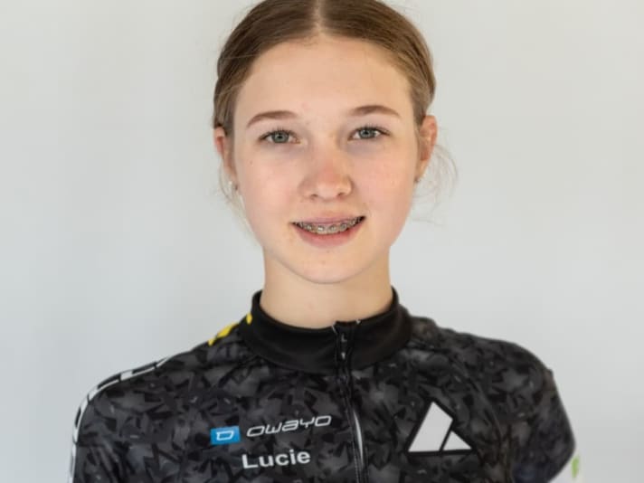 Like her brother, Lucie Hückmann has been part of the BIKE Junior Team since 2022.