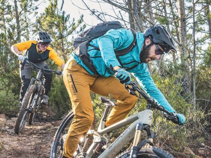 No record weights are to be expected in the light enduro category. Small motors and batteries are combined with robust components.