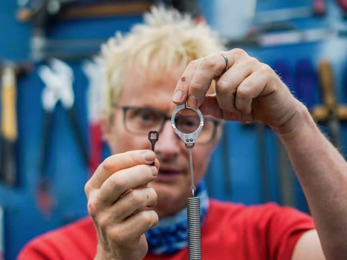 Game changer: Has Syntace maker Jo Klieber discovered the egg of Columbus? His K.I.S. steering assistant is set to revolutionise biking.