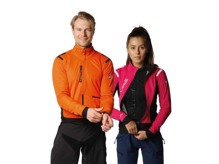 Extremely elaborately made and perfectly cut winter jacket for bikers: the Castelli Alpha RoS Jacket impressed in our last BIKE test.