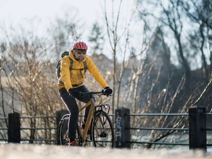 Frost-proof: Hub gears with belt drives are robust – even in extreme weather conditions.