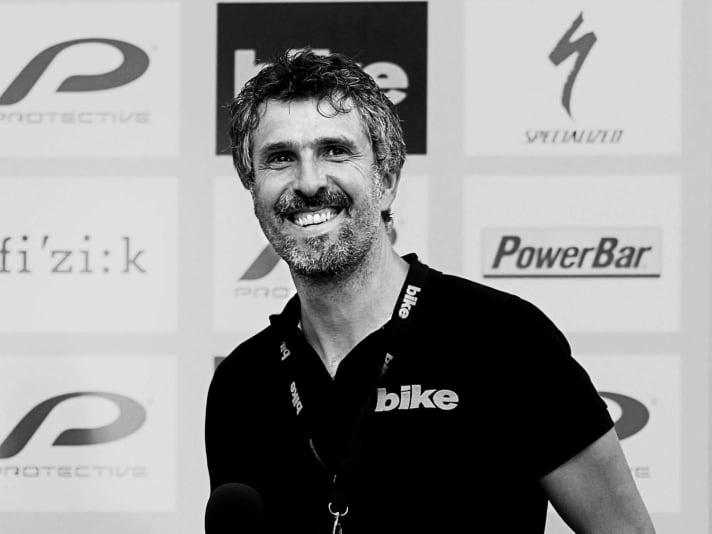 Marc Schneider, route manager of the BIKE Transalp