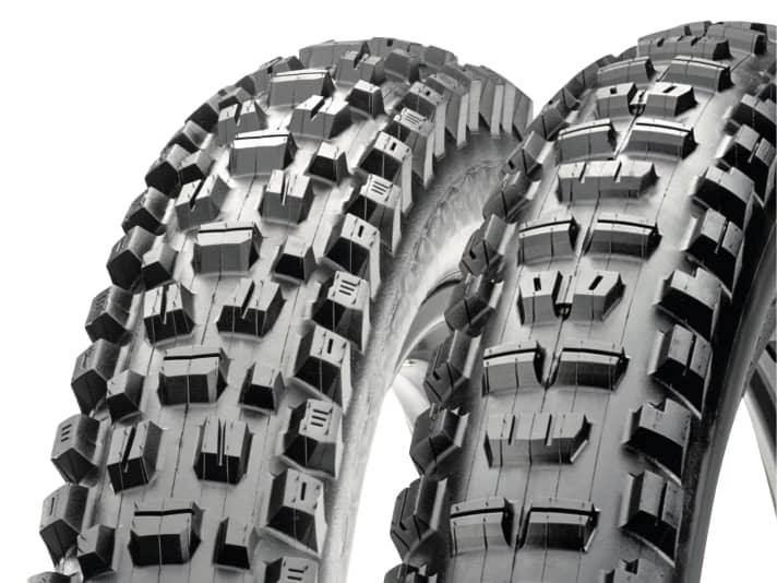 Maxxis Assegai DH and Minion DHR