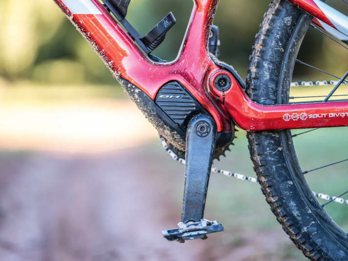 BH Bikes 2EXMAG: The underdog of the Spaniards is at the bottom of the power ranking of the motors in this test, but is still slightly more powerful than the Specialized SL 1.1 in the Levo SL. Uniform motor thrust, long trail. Pleasantly quiet, but rattles on the descents.