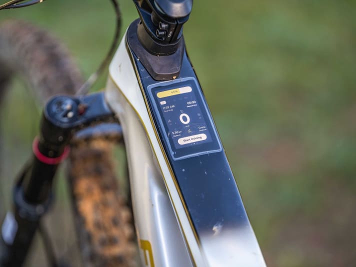 The large touchscreen has its own Android system, but the functions are still meagre. Forestal promises updates. The display is extensive, but small and somewhat confusing.