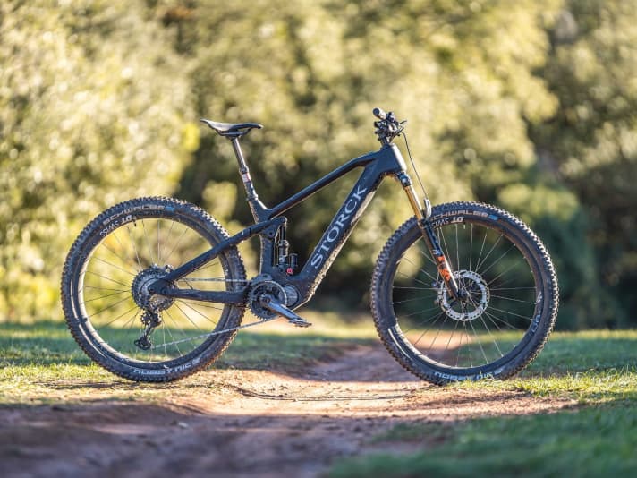 Das Storck e.drenalin.2 GTS 500. 29 Zoll // 140/150 mm // 20,3 Kilo // 8500 Euro