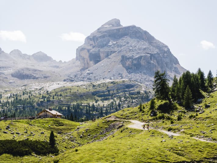 Die Fanes-Tour ist eigentlich ein Klassiker von St. Vigil aus.