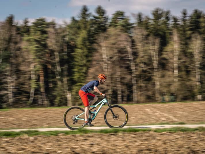 Reader Albert during altitude training