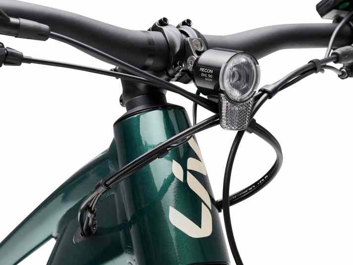 The Liv Lurra E+1 model variant - the top model comes fully equipped, including lighting.
