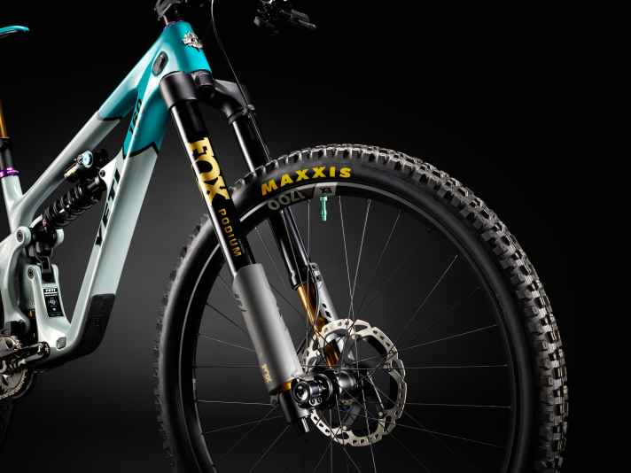 Yeti SB160 mit Fox Podium. So fährt es auch das Enduro-Worldcup-Team ab demnächst.