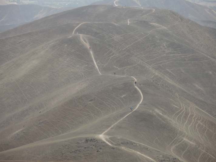 A bit like Ischgl, only really, really big: the Olleros Trail over Peru's capital Lima.