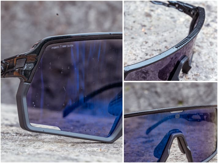 Lüftungsöffnungen gibt’s sowohl in der Scheibe als auch im Rahmen. Ganz beschlagsfrei bleibt die Kelion aber nicht.