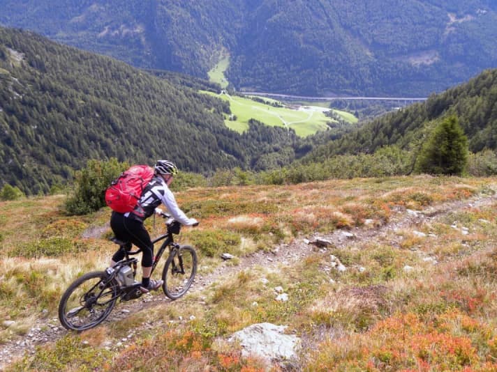 Together with Jürgen Renner (pictured), Uli Stanciu crossed the Alps on an e-MTB back in 2010.