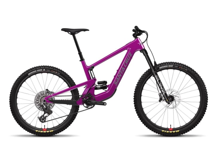Santa Cruz Heckler SL C GX AXS // 160/150 mm // 29/27,5'' // Fazua Ride 60 // 430 Wh // 19,34 kg (EMTB Messung) // 9799 Euro.
