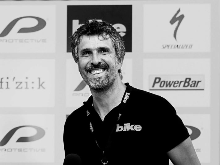 Marc Schneider,
 Streckenchef der BIKE Transalp