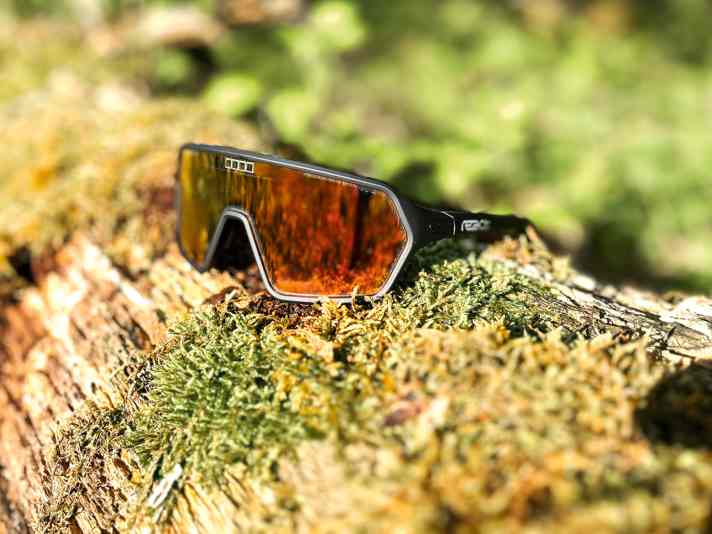 The Swiss React Rev sunglasses change colour in a fraction of a second.