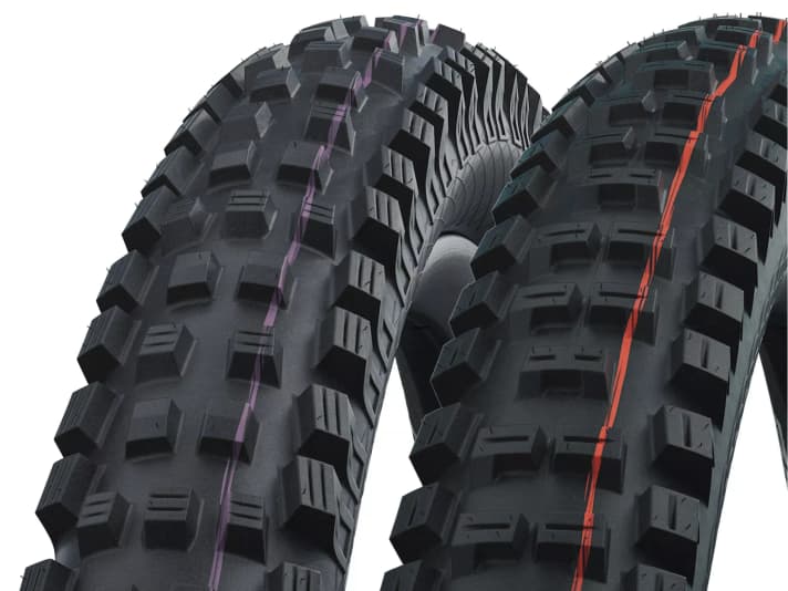Schwalbe Magic Mary Super Gravity und Big Betty Super Gravity