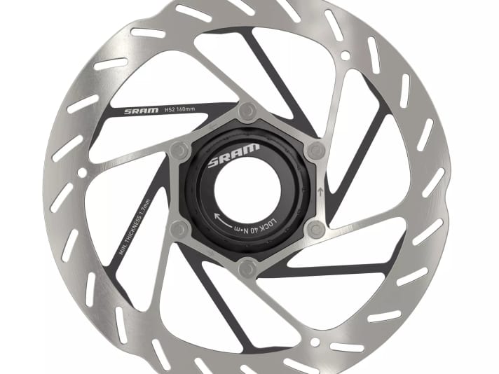 Brake disc, e.g. from Sram