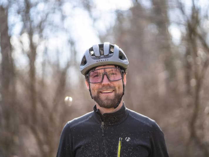 Stefan Loibl, BIKE Editor-in-Chief Digital (36 years old, 75 kg, 180 cm), prefers to ride low mountain trails in the Upper Palatinate Forest.